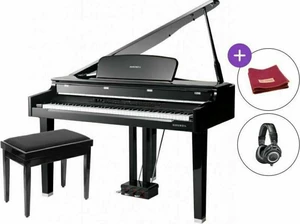 Kurzweil MPG200 SET Polished Ebony Pianoforte a coda grand digitale