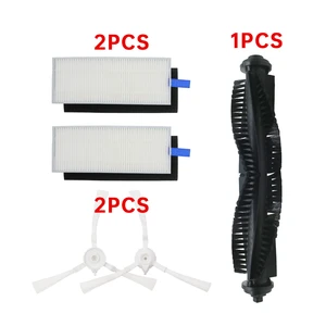 Roll Side Brush Mop Cloth HEPA Filter For 360 S6 Robotic Vacuum Cleaner Spare Parts Accessories