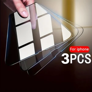 Screen Protector Glass For IPhone 14 13 12 11 Pro Max Mini Tempered Glass For XR XS X 8 7 Plus SE 20 22 Screen Protector Film