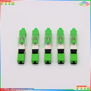 SC APC quick connector single-mode optical fiber SC UPC FTTH SC Fast Connector SC adapter on-site assembly cold connectio