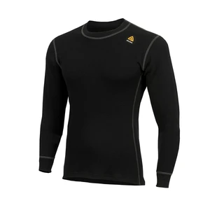 Merino triko Aclima WarmWool Crew Neck shirt 200g - Jet Black Velikost: XXL