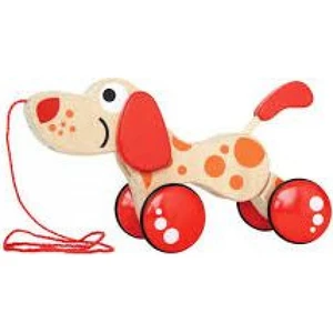 Hape Tahací pejsek na kolečkách