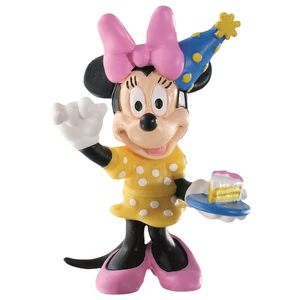 Bullyland Disney Minnie gratulant žluté šaty