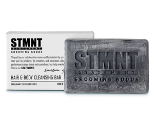 Pánské čisticí mýdlo na vlasy a tělo STMNT Hair  a  Body Cleansing Bar - 125 g (2786827) + dárek zdarma