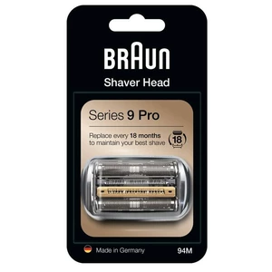 Príslušenstvo pre holiace strojčeky Braun Series 9 Combipack 94M Holicí strojek Braun průměrně oholí 6 milionů vousů každých 18 měsíců. To znamená, že