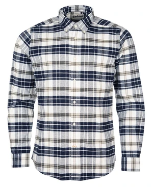 Barbour Kockovaná košeľa Barbour Ladle - Ecru