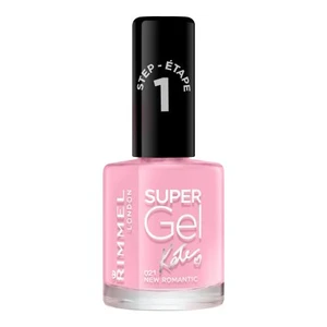 Rimmel London Super Gel By Kate STEP1 12 ml lak na nechty pre ženy 021 New Romantic