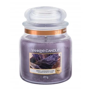Yankee Candle Dried Lavender & Oak 411 g vonná sviečka unisex