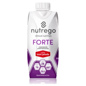 NUTREGO FORTE Výživa lesní jahoda 12 x 330 ml