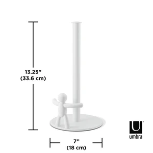 Držák na papírové utěrky Umbra BUDDY - bílý