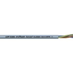 Řídicí kabel LAPP ÖLFLEX® CLASSIC 100 H 14150-100, 2 x 1.50 mm², vnější Ø 7.60 mm, šedá, 100 m