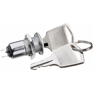 TRU COMPONENTS S1091 B kľúčový spínač 30 V 1 A 1x vyp/zap 1 x 90 °  1 ks