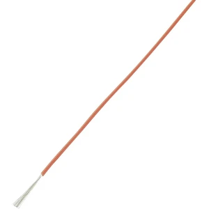 TRU COMPONENTS 1567215 opletenie / lanko LiY 1 x 0.22 mm² červená 100 m