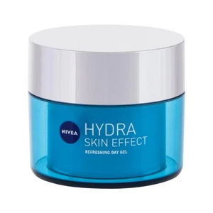 Nivea Hydra Skin Effect Refreshing 50 ml pleťový gél na veľmi suchú pleť; na dehydratovanu pleť; proti vráskam; na rozjasnenie pleti