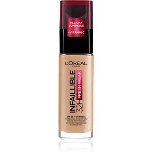 L’Oréal Paris Infaillible 32H Fresh Wear dlhotrvajúci tekutý make-up odtieň 140 Golden Beige 30 ml
