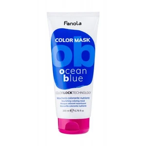 Fanola Color Mask 200 ml farba na vlasy pre ženy Ocean Blue na všetky typy vlasov; na farbené vlasy