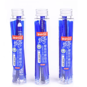 XUEXI M-401 0.5mm Erasable Refills Gel Pen Set Blue Refills Office Stationery School Writing Supplies Creative Gifts for