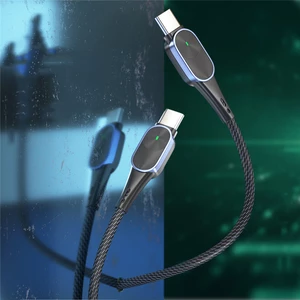 Essager Type C Data Cable LED Indicator Fast Charging For Huawei P30 P40 Pro Mi10 Note 9S