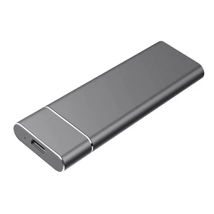 Type-C3.1 Gen1 M.2 NVME Mobile SSD Solid State Drive 120 / 128 / 240 / 256 / 480 / 512GB Metal Solid State Disk Hard Dri