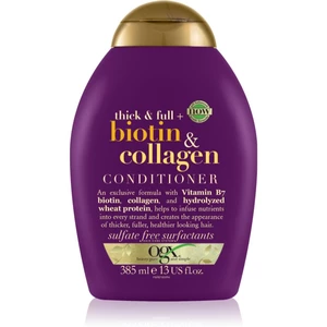 OGX Biotin & Collagen zhusťujúci kondicionér pre objem vlasov 385 ml