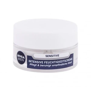 Nivea Men Sensitive 50 ml denní pleťový krém pro muže na všechny typy pleti; na citlivou a podrážděnou pleť