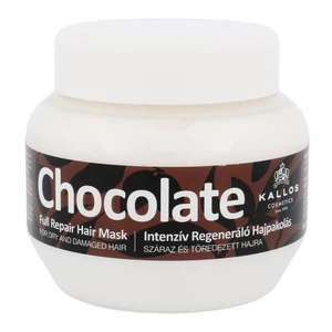Kallos Cosmetics Chocolate 275 ml maska na vlasy pro ženy na poškozené vlasy; na suché vlasy