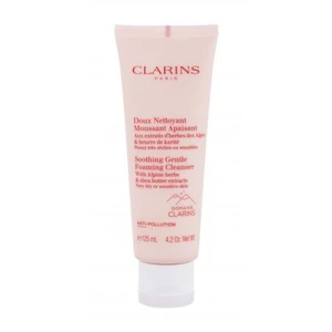 Clarins Soothing Gentle 125 ml čisticí krém pro ženy na suchou pleť; na citlivou a podrážděnou pleť