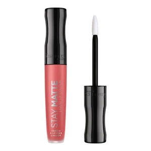 Rimmel London Stay Matte 5,5 ml rtěnka pro ženy 600 Coral Sass tekutá rtěnka