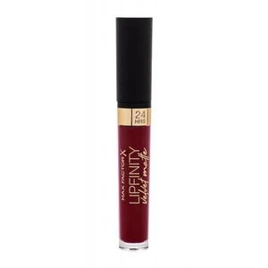 Max Factor Lipfinity Velvet Matte 24HRS 3,5 ml rtěnka pro ženy 090 Red Allure tekutá rtěnka