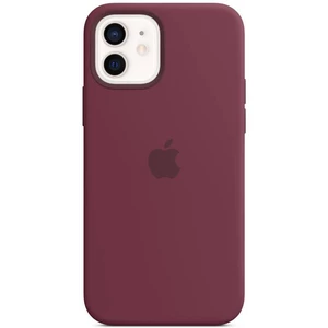 Kryt na mobil Apple Silicone Case s MagSafe pre iPhone 12 a 12 Pro - slivkový (MHL23ZM/A) zadný kryt na telefón • pre iPhone 12 a iPhone 12 Pro • syst