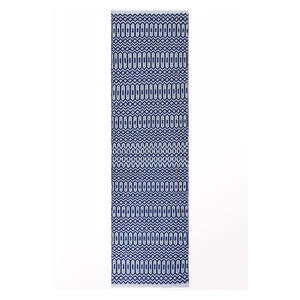 Modro-biely behúň Asiatic Carpets Halsey, 66 x 240 cm