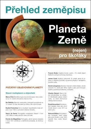 Planeta Země Přehled zeměpisu (nejen) pro školáky Martin Kolář - Martin Kolář