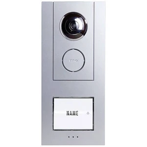 m-e modern-electronics 41180 domové videotelefón káblový kompletný set pre 1 domácnosť strieborná
