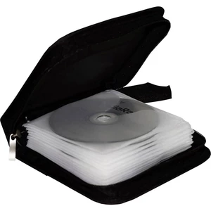 MediaRange  taška na CD 24 CD / DVD / Blu-ray Nylon® čierna 1 ks (š x v x h) 164 x 39 x 156 mm BOX50