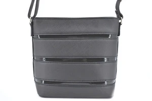 Dámská kabelka crossbody - tmavě šedá