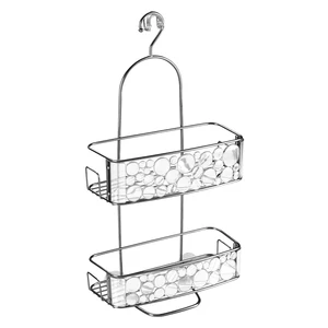 Závesný držiak do kúpeľne iDesign Bubbli, 28 x 55 cm
