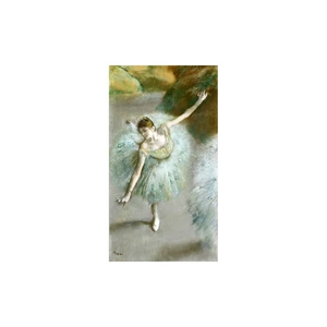 Reprodukcia obrazu Edgar Degas - Dancer in Green, 55 x 30 cm