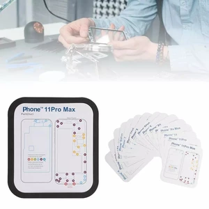 KGX 15 in 1 Guide Magnetic Screw Memory Mat Figure Positioning Pad for iPhone 8 / 8P X / XS / XS MAX / XRR / 11/11 PRO /