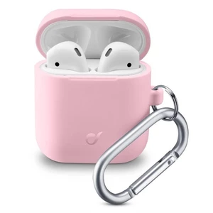 Puzdro CellularLine Bounce pro Apple AirPods (2018/2019) (BOUNCEAIRPODSP) ružové ochranný kryt pre Apple AirPods 1 & 2 • karabína • kompatibilný s bez