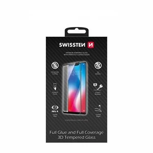 Tvrzené sklo Swissten Ultra Durable 3D Full Glue Glass, pro Samsung Galaxy A20s, černá