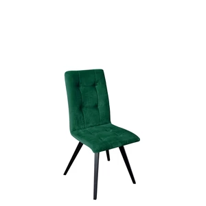 Designová jídelní židle Karla, zelená Magic Velvet
