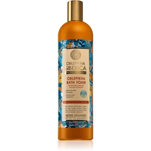 Natura Siberica Oblepikha (Sea-Buckthorn) intenzivně vyživující pěna do koupele s hydratačním účinkem 550 ml