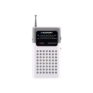 Rádioprijímač Blaupunkt PR4WH (PR4WH) biely prenosný rádioprijímač • FM/AM analógový tuner • batériová prevádzka 2× AAA • výstup pre slúchadlá 3,5 mm 