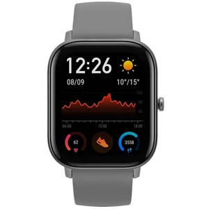Inteligentné hodinky Amazfit GTS (A1914-LG) sivé inteligentné hodinky • 1.65" AMOLED displej • dotykové ovládanie + bočné tlačidlo • Bluetooth 5.0 • G