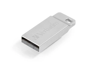USB flash disk Verbatim Store 'n' Go Metal Executive 64GB (98750) strieborný flashdisk • USB 2.0 • kapacita 64 GB • vodotesná a prachotesná kovová kon