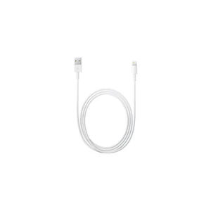 Kábel Apple USB/Lightning, 2m, MFi (MD819ZM/A) biely datový kabel • Lightning konektor • využití pro produkty od společnosti Apple • délka 2 m