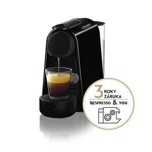 Espresso DeLonghi Nespresso EN85.B čierne kávovar na kapsuly • príkon 1 370 W  • tlak 19 barov • veľkosť epresso a lungo • pripravený na použitie za 2