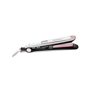 Žehlička na vlasy Rowenta Premium Care SF7460F0 biela/ružová/zlatá profesionálna žehlička na vlasy • čas nahrievania 30 sekúnd • keratínový povrch dos