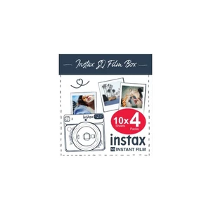 Instantný film Fujifilm Instax Square film 4 pack (70100149252) fotopapier • vhodný pre fotoaparáty Instax typu SQUARE SQ-6, SQ-20 • obsah balenia 40 