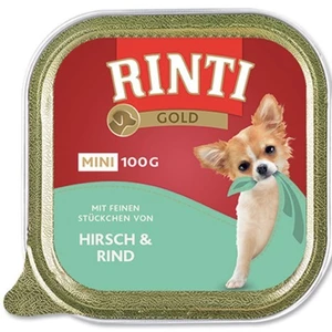 Rinti Gold Past Mini Jeleň+Hovädzie 100g